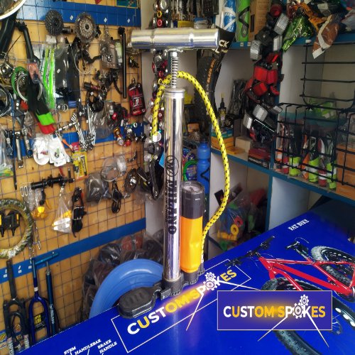 Pressure Gauge Metallic Bicycle and Ball Pump