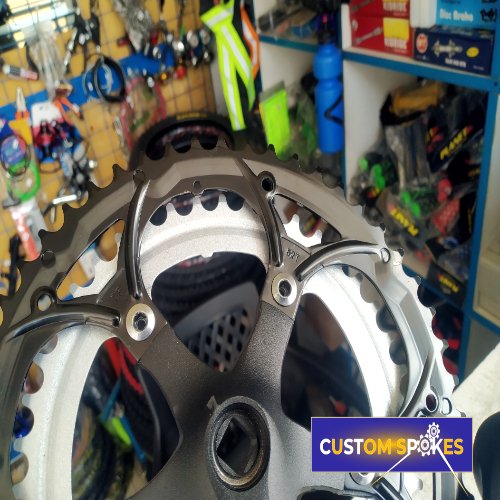 2X Road Bike Chainwheel (52,42T)