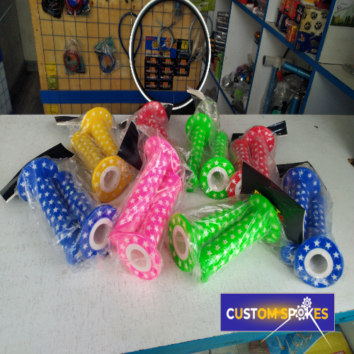 Star Bicycle Grips