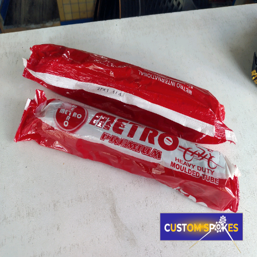 Metro 700x35C Bicycle Tubes (Schrader)