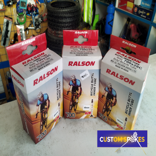 Ralson 700x28C Bicycle Tubes