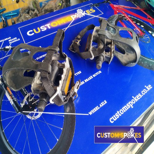 Ex UK Toe-Clips Pedals