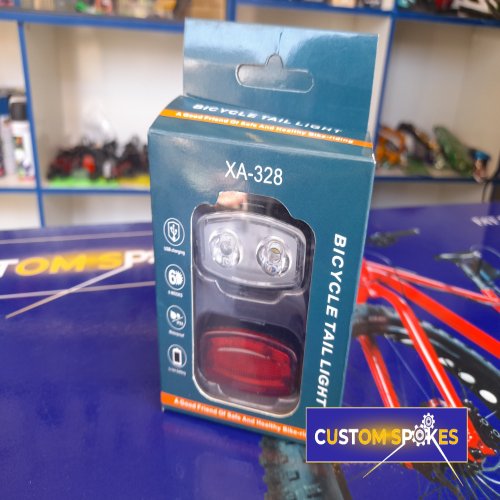 Headlight and Taillight (USB Rechargeable)