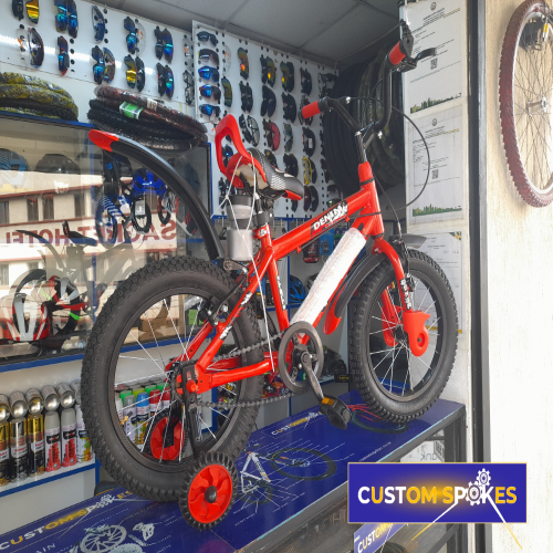 Size 16 Deadpool Denim Bicycle