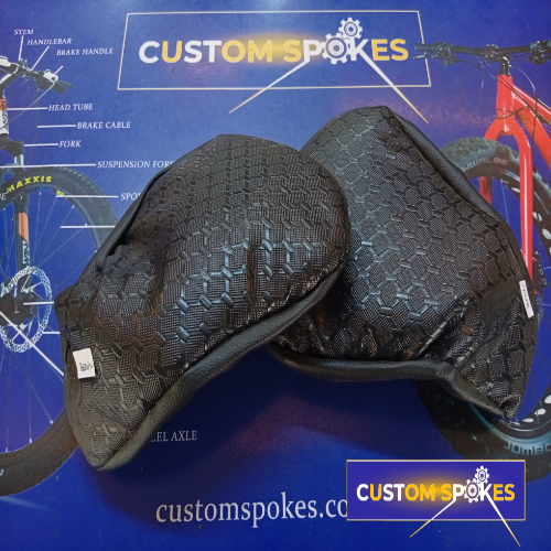 Stitched Black Seat Covers