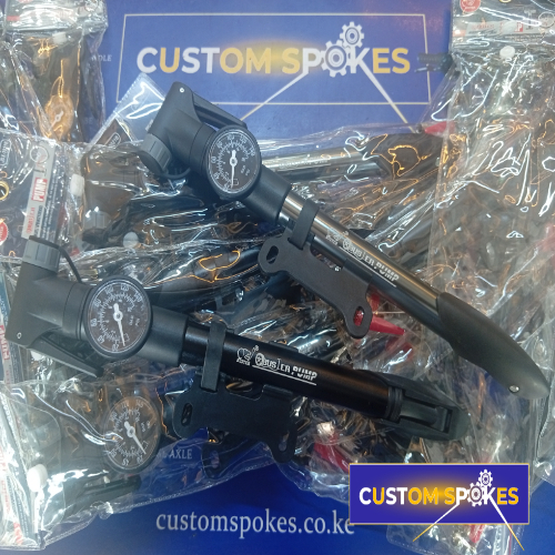 Mini Bicycle Pump With Pressure Gauge